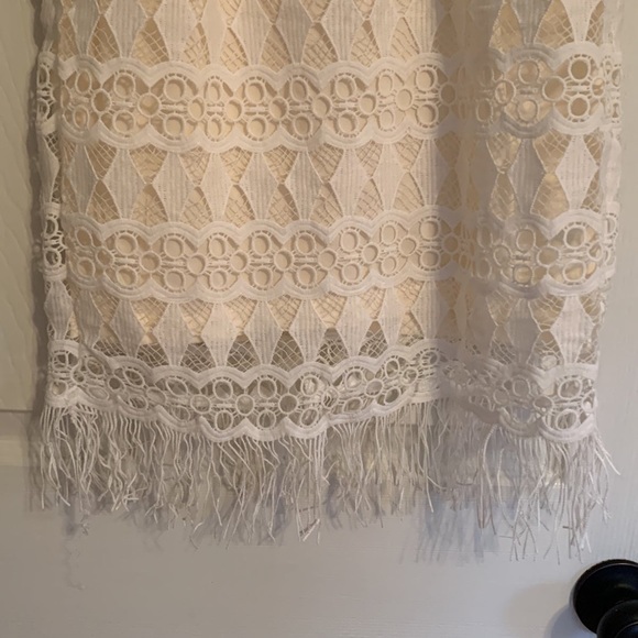 White crochet lace dress - Picture 3 of 6